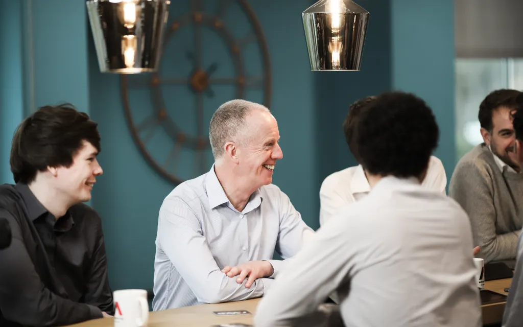 OWA team in a meeting